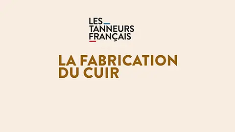 La fabrication du cuir français